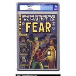 The Haunt of Fear #4 Gaines File pedigree 3/9 (EC, 1950) CGC NM/MT 9.8 Off-white pages. This is t...
