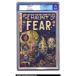 The Haunt of Fear #17 Gaines File pedigree 7/12 (EC, 1953) CGC NM+ 9.6 Off-white to white pages....
