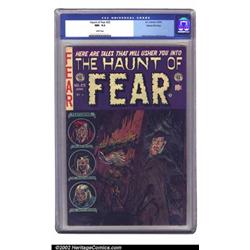 The Haunt of Fear #25 Gaines File pedigree Certificate Missing (EC, 1954) CGC NM- 9.2 White pages...