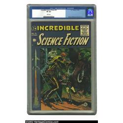 Incredible Science Fiction #31 (EC, 1955) CGC VF 8.0 White pages. Here's a book that is usually e...