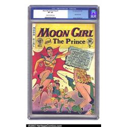 Moon Girl and the Prince #1 (EC, 1947) CGC VF+ 8.5 Cream to off-white pages. Johnny Craig combine...