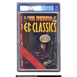 Three Dimensional EC Classics #1 (EC, 1954) CGC VF+ 8.5 Cream to off-white pages. A cool Kurtzman...