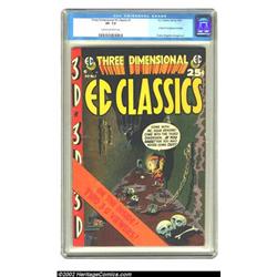 Three Dimensional EC Classics #1 (EC, 1954) CGC VF- 7.5 Cream to off-white pages. If you can't af...