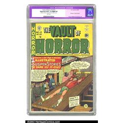 Vault of Horror #12 (EC, 1950) CGC Apparent GD/VG 3.0 Slight (A) White pages. It's only appropria...