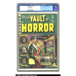 Vault of Horror #18 Gaines File pedigree Certificate Missing (EC, 1951) CGC NM 9.4 Off-white to w...