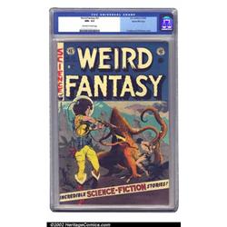 Weird Fantasy #21 Gaines File pedigree 3/12 (EC, 1953) CGC NM- 9.2 Off-white to white pages. Will...