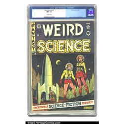 Weird Science #7 (EC, 1951) CGC NM- 9.2 Off-white pages. Al Feldstein does one of his more famous...
