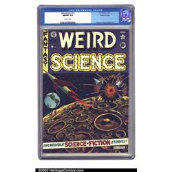 Weird Science #11 Gaines File pedigree 4/12 (EC, 1952) CGC NM/MT 9.8 Off-white pages. This explos...