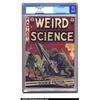 Image 1 : Weird Science #15 (EC, 1952) CGC VF 8.0 Off-white to white pages. A dinosaur attacks on this grea...