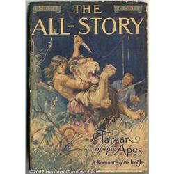 All Story Oct 1912, First Appearance of Tarzan (Munsey, 1912). Ninety years ago, a cheaply-printe...