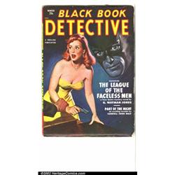 Black Book Detective Group Lot (Miscellaneous Publishers, 1940). This lot contains three issues o...