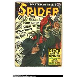 Spider Group Lot, Rockford pedigree (Popular, Miscellaneous). The Spider is one of the most impor...