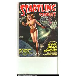 Startling Stories lot Yakima pedigree (Standard, 1948-1951) Condition: VF. Both of these issues a...
