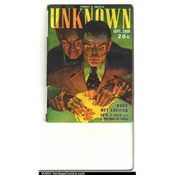 Unknown lot Yakima pedigree (Street & Smith, 1939) Condition: VF/NM. The September 1939 issue fea...