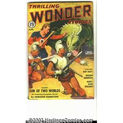 Wonder Stories lot Yakima pedigree (Standard, 1941-1951) Condition: F/VF. The August 1941 issue i...
