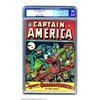 Image 1 : Captain America Comics #19 (Timely, 1942) CGC FN 6.0 Light tan to off-white pages. Another grippi...
