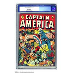 Captain America Comics #31 (Timely, 1943). CGC VG/FN 5.0 Slightly Brittle pages. A prototypical S...