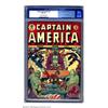 Image 1 : Captain America Comics #35 (Timely, 1944) CGC FN- 5.5 Cream to off-white pages. Syd Shores comes...