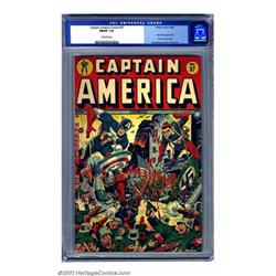 Captain America Comics #37 (Timely, 1944) CGC FN/VF 7.0 Off-white pages. Here is an Alex Schombur...