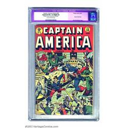 Captain America Comics #39 (Timely, 1944) CGC Apparent FN+ 6.5 Slight (A) Cream to off-white page...