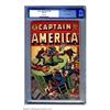 Image 1 : Captain America Comics #43 (Timely, 1944) CGC FN- 5.5 Off-white pages. Is it a Schomburg cover or...