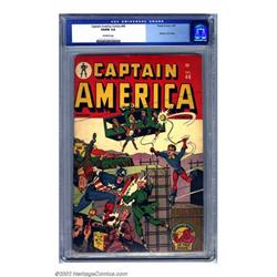 Captain America Comics #44 (Timely, 1945) CGC VF/FN 5.0 Off-white pages. With the multitude of mi...