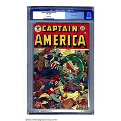 Captain America Comics #52 (Timely, 1946) CGC VF+ 8.5 Off-white pages. Do we ever tire of Alex Sc...