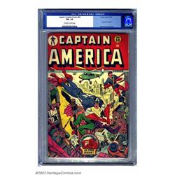 Captain America Comics #53 (Timely, 1946) CGC FN+ 6.5 Off-white to white pages. Alex Schomburg to...