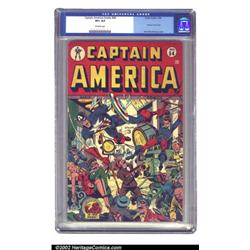 Captain America Comics #54 (Timely, 1946) CGC VF+ 8.5 Off-white pages. Even after he switched fro...