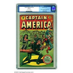 Captain America Comics #63 (Timely, 1947) CGC FN 6.0 Tan to off-white pages. Syd Shores with this...