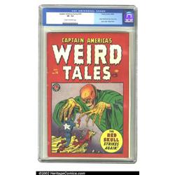Captain America's Weird Tales #74 (Timely, 1949) CGC VF- 7.5 Cream to off-white pages. By the lat...
