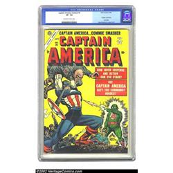 Captain America Comics #78 (Timely, 1954) CGC VF- 7.5 Off-white to white pages. Captain America t...