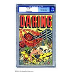 Daring Comics #12 (Timely, 1945) CGC VF 8.0 Off-white pages. A title introduced by Timely only tw...