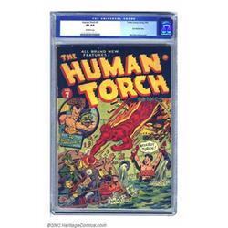 The Human Torch #7 (Timely, 1942) CGC VG 4.0 Off-white pages. Absolutely (insert superlative here...