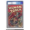 Image 1 : The Human Torch #21 (Timely, 1945) CGC VF- 7.5 Off-white to white pages. Alex Schomburg came up w...