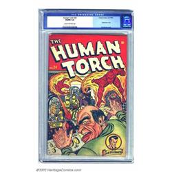 The Human Torch #24 (Timely, 1946) CGC VG/FN 5.0 Cream to off-white pages. Syd Shores continues A...