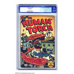 The Human Torch #25 (Timely, 1946) CGC VG- 3.5 Cream to off-white pages. The Human Torch and the...