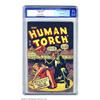 Image 1 : The Human Torch #29 (Timely, 1947) CGC VG+ 4.5 Cream to off-white pages. Here is a mid-grade Time...