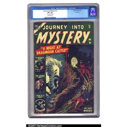 Journey into Mystery #12 River City pedigree (Marvel, 1953) CGC VF+ 8.5 Off-white pages. Flat, cl...