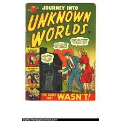 Journey into Unknown Worlds #7 (Atlas, 1951) Condition = VG+. Pre-code horror comics are rarely f...