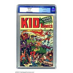 Kid Komics #6 (Timely, 1944) CGC VF+ 8.5 Off-white pages. Schomburg strikes again! Do you get the...