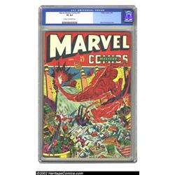 Marvel Mystery Comics #47 (Timely, 1943) CGC VF 8.0 Cream to off-white pages. Conservatively grad...