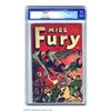 Image 1 : Miss Fury #5 Twilight pedigree (Timely, 1945) CGC FN 6.0 Cream to off-white pages. An exceptional...