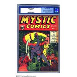Mystic Comics #1 (Timely, 1940) CGC FN+ 6.5 Off-white pages. Timely/Marvel liked this title so mu...