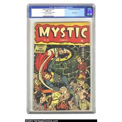 Mystic Comics Vol. 2, #3 (Timely, 1944) CGC GD/VG 3.0 Cream to off-white pages. This book looks p...