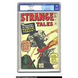 Strange Tales #101 (Atlas, 1962) CGC FN/VF 7.0 Off-white pages. With this issue, the Human Torch...