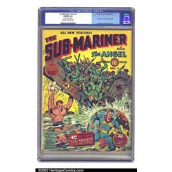 Sub-Mariner Comics #1 (Timely, 1941) CGC VG/FN 5.0 Cream to off-white pages. This solid copy appe...