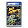 Image 1 : Sub-Mariner Comics #36 (Timely, 1954) CGC VF+ 8.5 Cream to off-white pages. These last gasp issue...