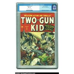 Two-Gun Kid #3 Mile High pedigree (Atlas, 1948) CGC NM 9.4 Off-white to white pages. Atlas comics...