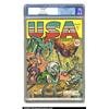 Image 1 : U.S.A. Comics #1 Kansas City pedigree (Timely, 1941) CGC VF 8.0 Off-white to white pages. The Def...